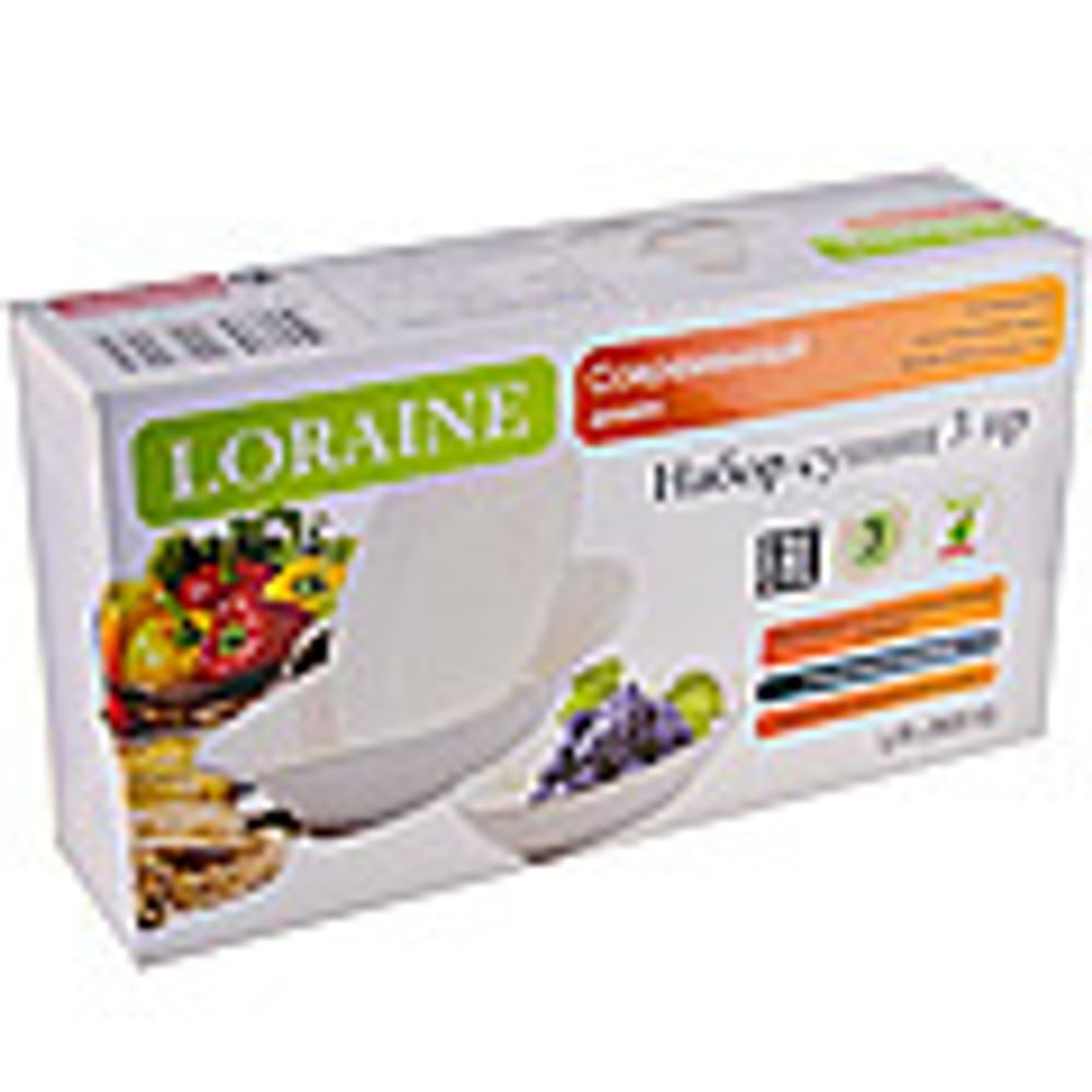 Набор салатниц Loraine 26515  3 пр.