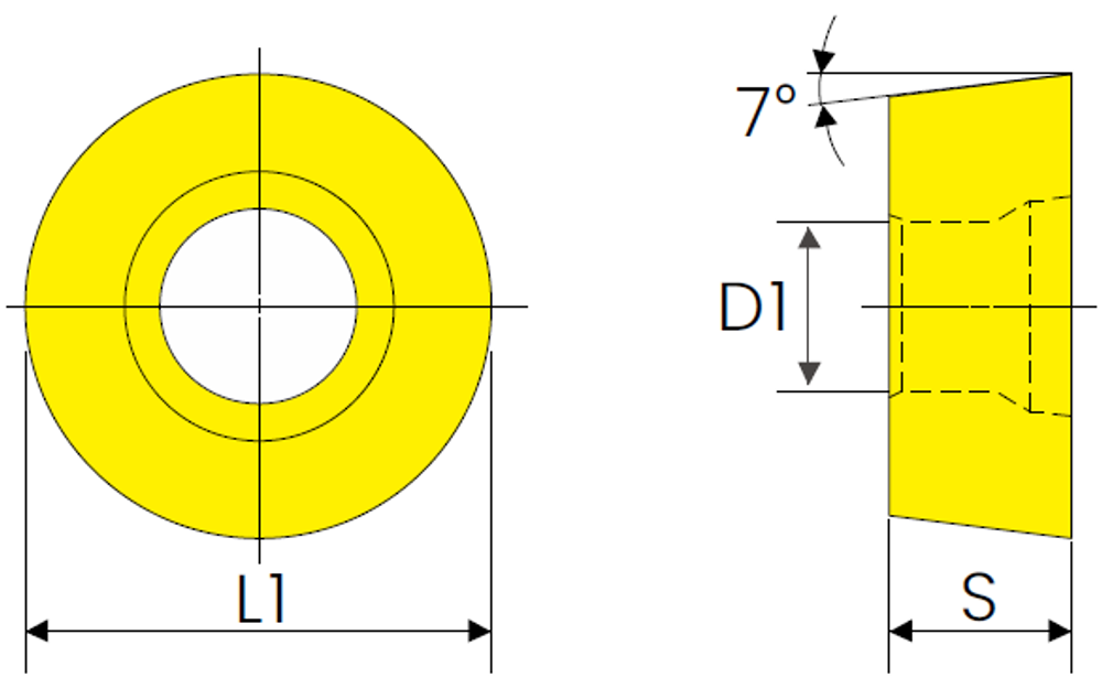 RCMT1606MO-Q HP1020 Универсальная пластина