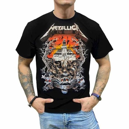 Футболка Metallica Master of Puppets (c вороном) (46)
