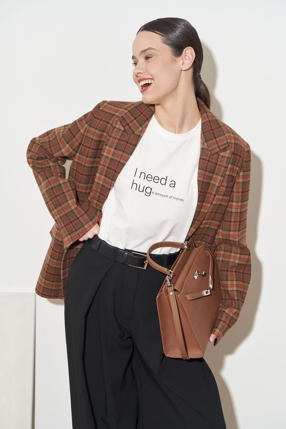 ПИДЖАК В КЛЕТКУ ШОКОЛАД|ОРАНЖЕВЫЙ