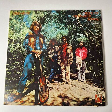 Винтажная виниловая пластинка LP Creedence Clearwater Revival Green River (Japan 1969) (No Obi) Bad Moon Rising