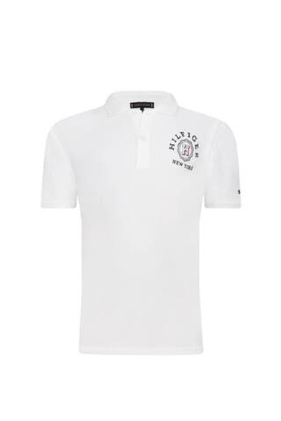 Поло Tommy Hilfiger - белый(KB0KB08801)