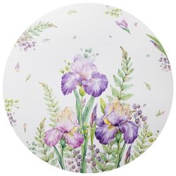 НАБОР ПОДСТАНОВОЧНЫХ САЛФЕТОК "IRISES" ИЗ 4 ШТ., ДИАМЕТР=38 СМ