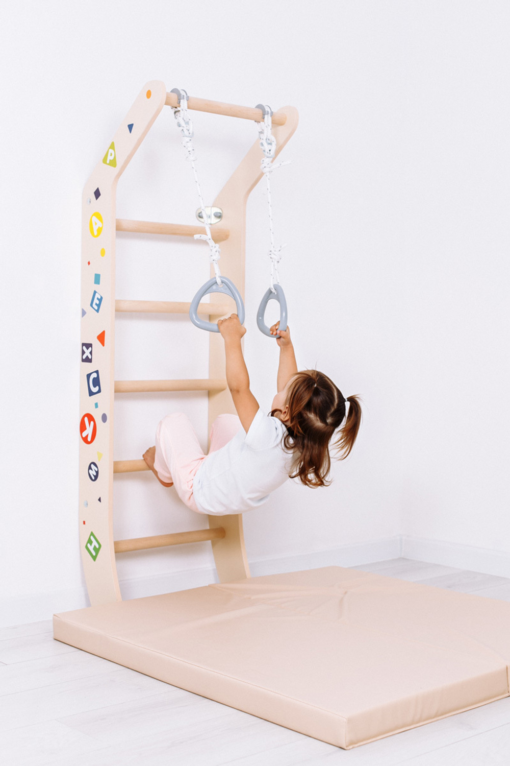 Шведская стенка деревянная ROMANA Eco 3 Luna