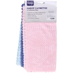 Набор салфеток для уборки Селфи 30*30 (3шт.) 126