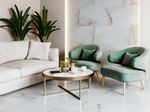 Глазурованный керамогранит Cersanit Aura 44.8x89.8 см 1.206 м² матовый цвет светло-серый