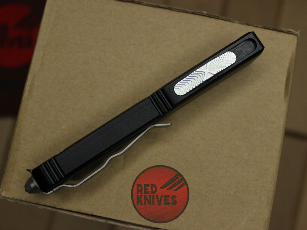 Нож Microtech Ultratech Tanto T/E A+++ - черная рукоять, клинок апокалиптик