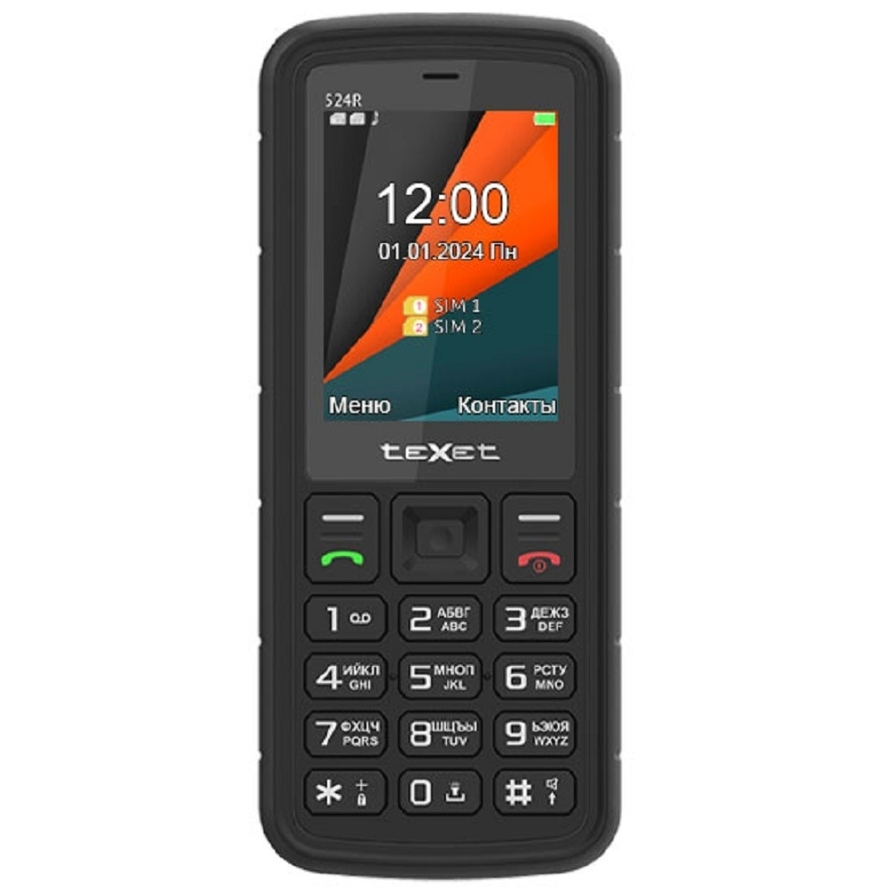TEXET TM-524R цвет черный