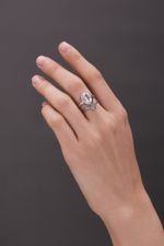 Кольцо Crystal Drop с горным хрусталем