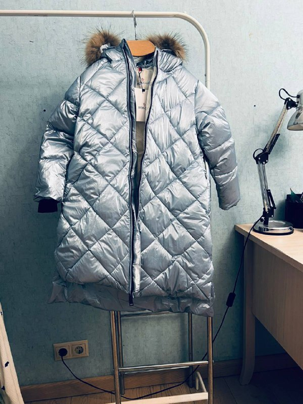 Детское пальто на пуху Moncler Coat