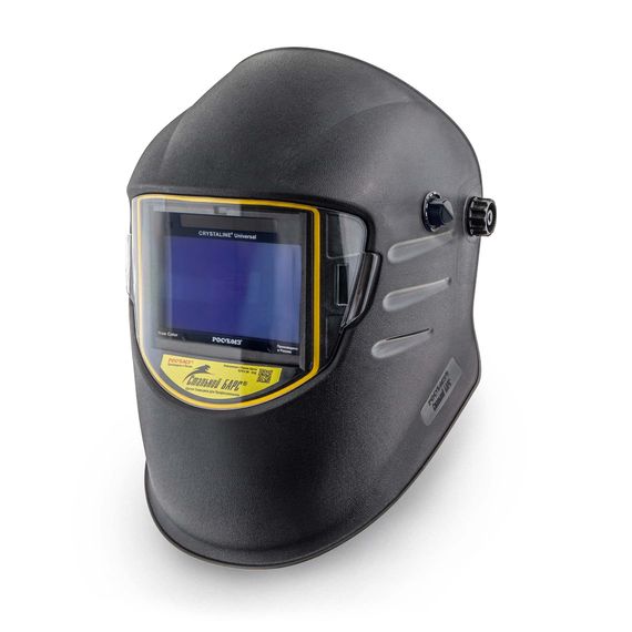 Щиток защитный лицевой сварщика РОСОМЗ НН68 CRYSTALINE UNIVERSAL Стальной Барс (маска сварщика), арт. 56875