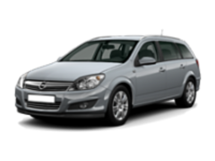 Opel Astra H 2004-2011 на низкие рейлинги