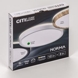 Citilux NORMA CL748180 LED Светильник с подсветкой Белый