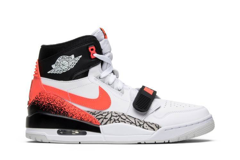 Кроссовки Just Don X Jordan Legacy 312 Hot Lava