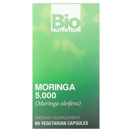 Bio Nutrition, моринга, 5,000 мг, 60 вегетарианских капсул