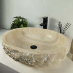 Раковина из оникса Erozy White EO-64409 62*52*16 0215