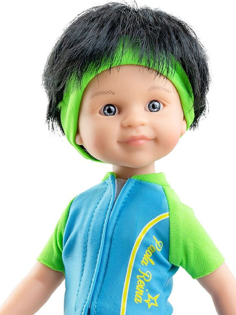 Кукла для девочки Paola Reina 32см Кармело велосипедист виниловая