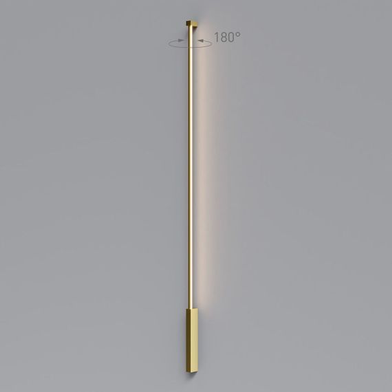 Настенный светодиодный светильник Elektrostandard Alto LED латунь 3000K 40133/LED a069821