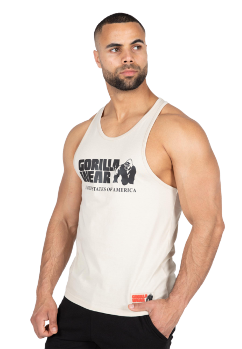 Майка мужская Gorilla wear Classic White
