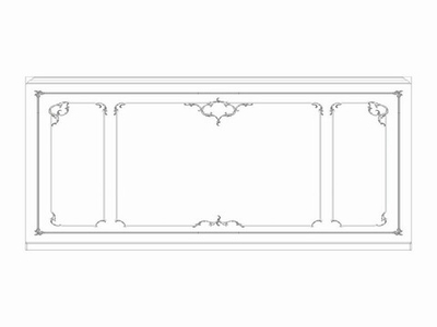 Стена RODECOR Растрелли Ф1 77401RC