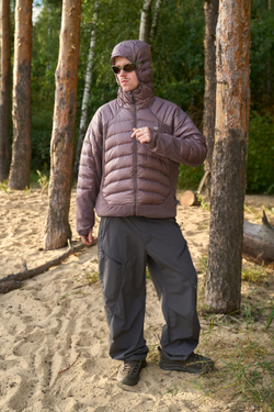 Куртка Nothomme Blue Pertex Quantum Diamond Shield Down Jacket "Deep Purple"