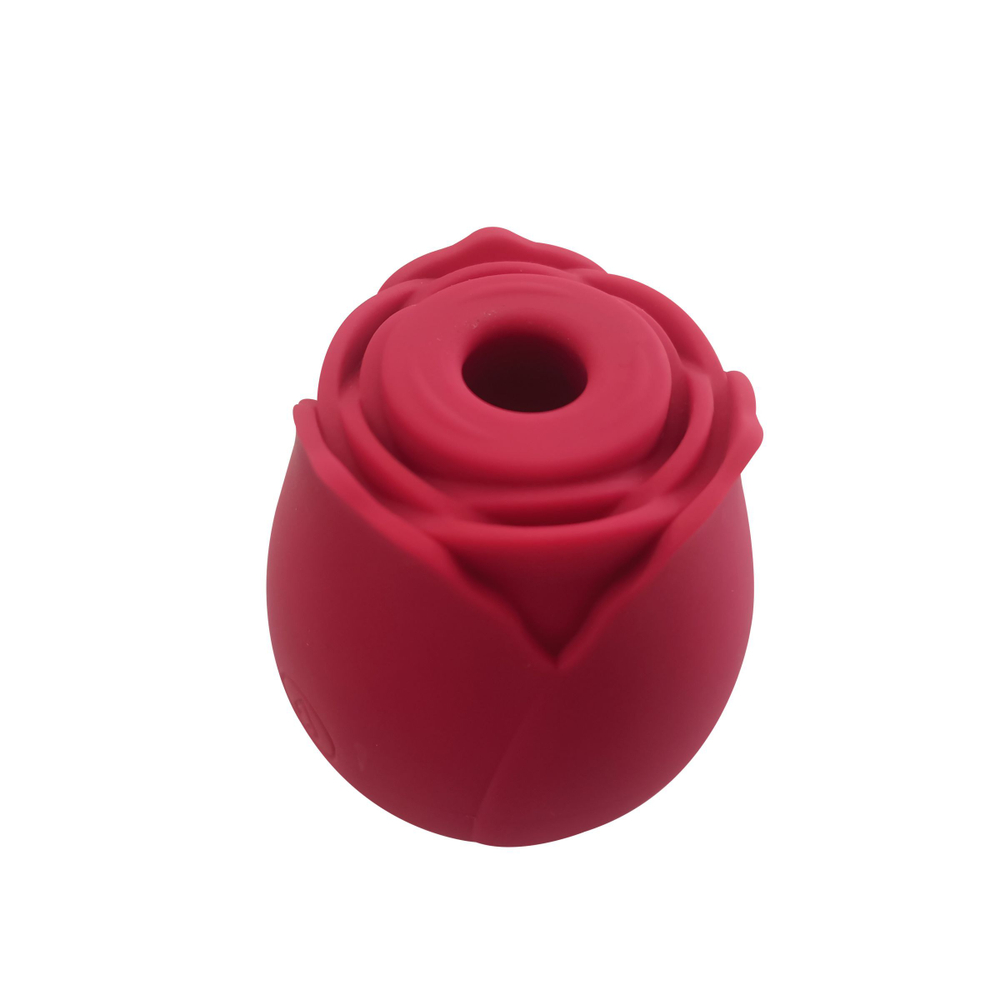 Изящный вакуумный стимулятор в форме розы