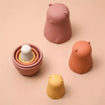 Игрушка-матрешка силиконовая