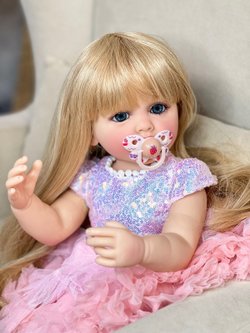 Кукла Реборн виниловая 55см (FA-863)