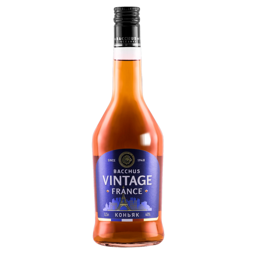 Коньяк Бахус Vintage France 0.5л