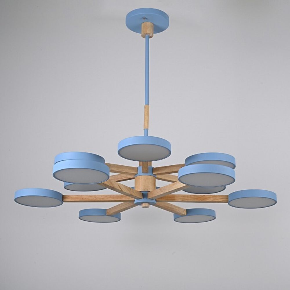 Люстра на штанге Imperiumloft TURNA Blue TURNA-DBL01