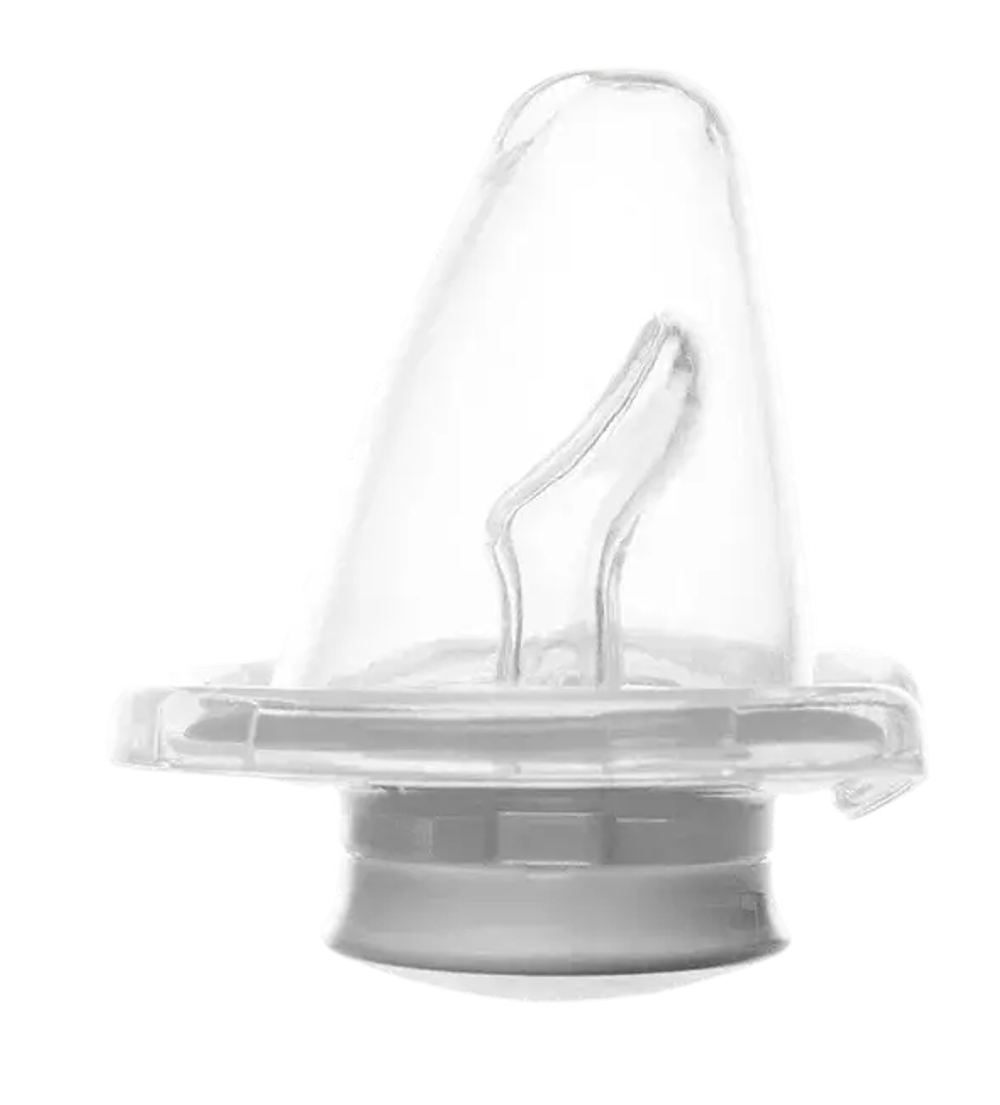 Пустышка силиконовая с колпачком NIP "Newborn" для девочки 1 шт. с 0 до 2 месяцев