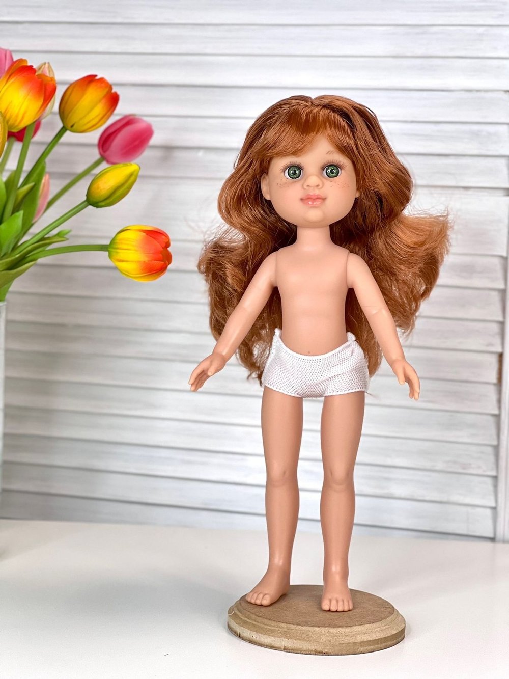 Кукла BERJUAN виниловая 35см My Girl без одежды (2886)