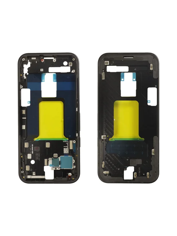 Средняя часть корпуса (рамка) для Google Pixel 9A черная (Obsidian)