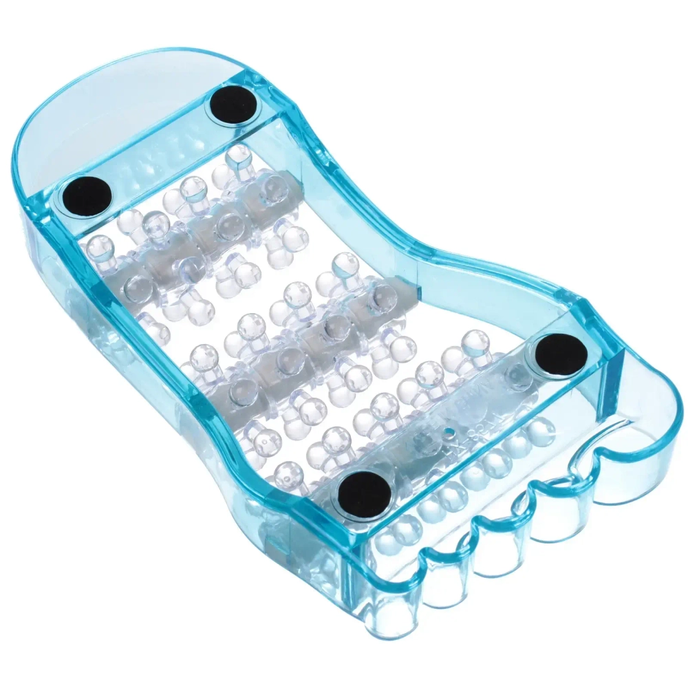 Массажер для ног роликовый «Light Foot» 20*10,5*5 см, синий