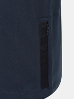 Лонгслив муж. AERONAUTICA 2141 синий лого кожа