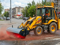 Щетка дорожная для трактора