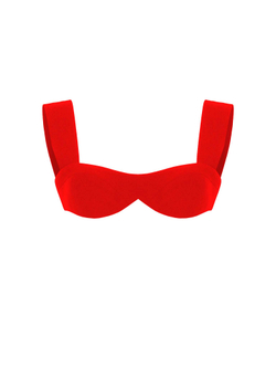 Топ-бра с широкими лямками