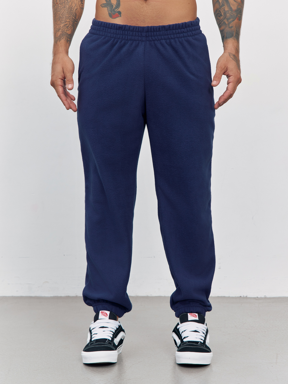 Брюки флисовые(темно-синий)