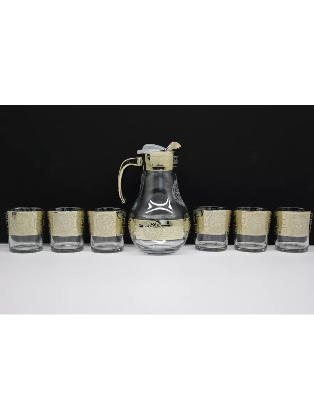 Набор для напитков золотой