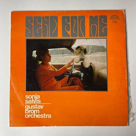 Винтажная виниловая пластинка LP Sonja Salvis, Gustav Brom Orchestra Оркестр Густава Брома Send For Me (Чехословакия 1972)