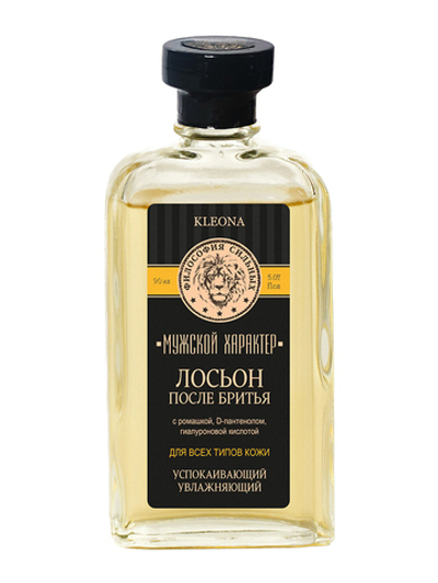 Лосьон после бритья «Мужской характер», 90 мл, Kleona