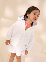 Толстовка с капюшоном на молнии для девочки Next AM2-671, Белый