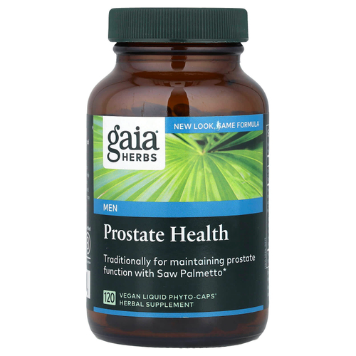 Gaia Herbs, Для мужчин, для здоровья простаты, 120 веганских жидких капсул Phyto-Caps®