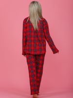 852 Пижама "Красная клетка" SveTekst (Акция)