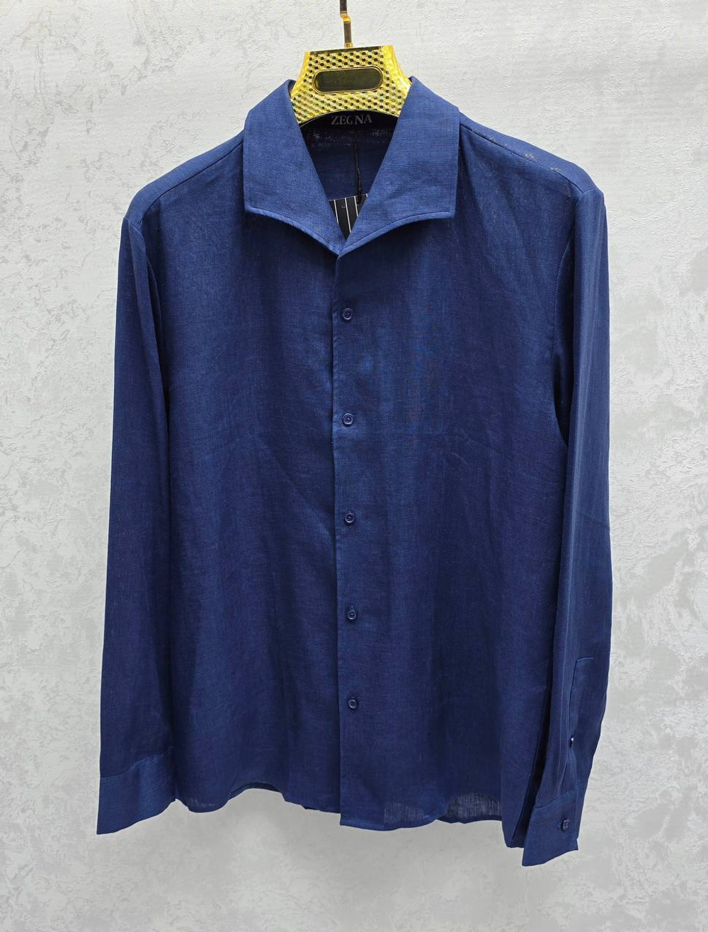 Льняная рубашка Zegna