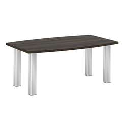 Yalta Стол переговорный M-LT.SP-3 Дуб Мали/Нержавеющая Сталь 1800*1100*750