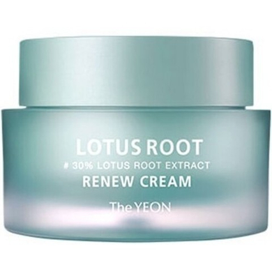 TheYEON Крем увлажняющий с экстрактом лотоса - Lotus root renew cream, 50мл