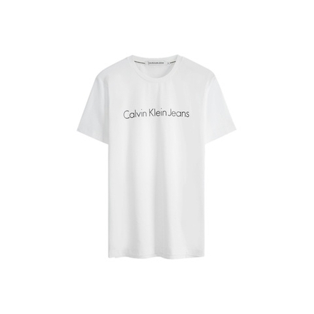 Белая футболка с логотипом Calvin Klein Tee