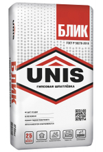 Шпатлевка UNIS БЛИК универсальная гипсовая  18 кг