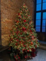 Ель искусственная «Торжественная» (Литая хвоя) 240 см / 2.4 м